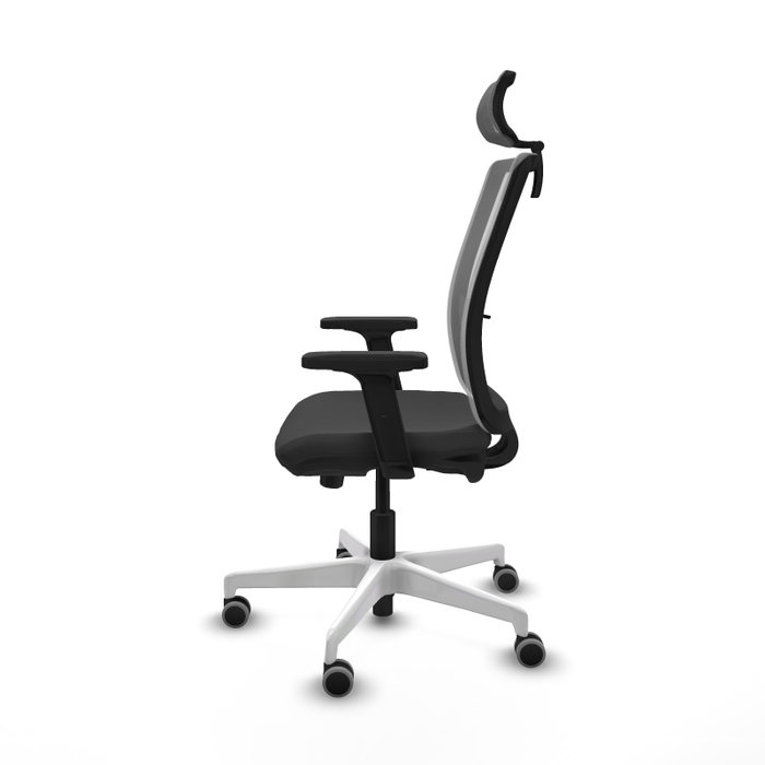 PIQUERAS Y CRESPO Silla de oficina Haches con mecanismo Sincro/Traslack Gris