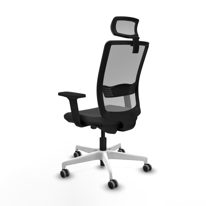 PIQUERAS Y CRESPO Silla de oficina Haches con mecanismo Sincro/Traslack Gris