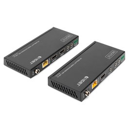 Digitus Juego de Extensor HDMI 4K HDBaseT 150m DS-55508 Negro