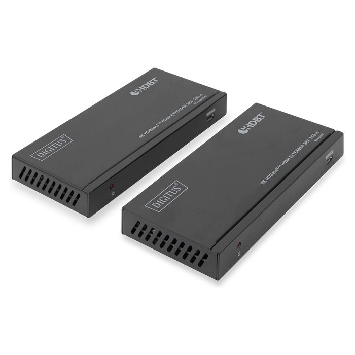 Digitus Juego de Extensor HDMI 4K HDBaseT 150m DS-55508 Negro