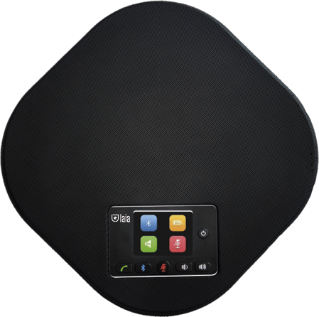 Laia t-Pod Beamforming Micrófono y altavoz de conferencia USB y Bluetooth negro Laia t-Pod Beamforming Micrófono y altavoz de conferencia USB y Bluetooth negro