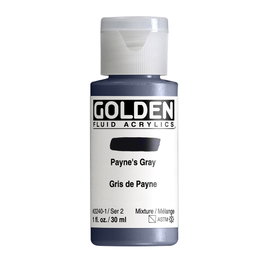 Golden Fluid Colores Acrílicos Gris De Payne 30 ml