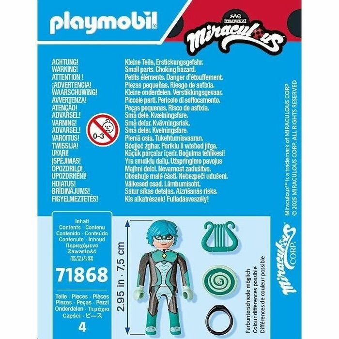 PLAYMOBIL Miraculous: Viperion 71868 Playset de figuras de acción