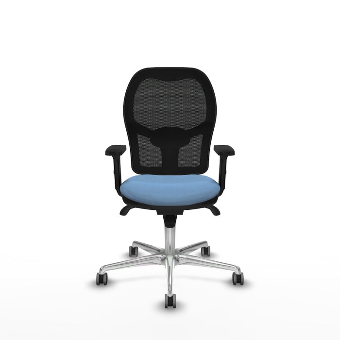 PIQUERAS Y CRESPO Silla de oficina Jorquera Azul cielo y Negro PIQUERAS Y CRESPO Silla de oficina Jorquera Azul cielo y Negro