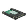 DeLOCK Adaptador 62853 de mSATA/Mini PCIe a SATA 22 Pin y USB 2.0 Tipo Mini-B, 6 Gbit/s, 70 x 100 x 7 mm