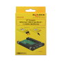 DeLOCK Adaptador 62853 de mSATA/Mini PCIe a SATA 22 Pin y USB 2.0 Tipo Mini-B, 6 Gbit/s, 70 x 100 x 7 mm