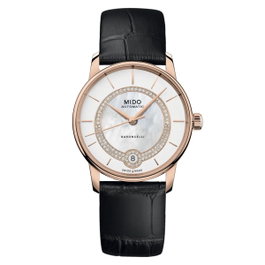 Mido M0378073603100 Reloj Automático para Mujer con Caja Rosa