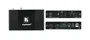 Kramer FC-46H2 De-Embedder de Audio HDMI 4K HDR, 1 Entrada/1 Salida, Aluminio Negro, Resolución 3840x2160, Máx 18 Gbit/s