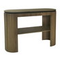 DKD Home Decor Consola Balines Haiarts 23 Natural Negro Madera Paulownia 120 x 39 x 88 cm