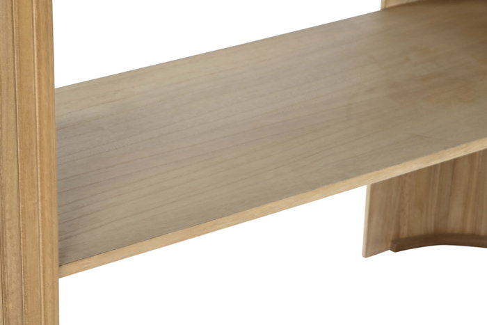 DKD Home Decor Consola Balines Haiarts 23 Natural Negro Madera Paulownia 120 x 39 x 88 cm