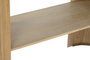 DKD Home Decor Consola Balines Haiarts 23 Natural Negro Madera Paulownia 120 x 39 x 88 cm