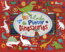 SUSAETA EDICIONES, Mi estuche de pintar dinosaurios