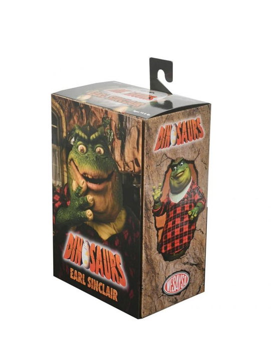 NECA Ultimate Earl Sinclair - Figura articulada 18 cm basada en la serie Dinosaurs de Jim Henson, con accesorios NECA Ultimate Earl Sinclair - Figura articulada 18 cm basada en la serie Dinosaurs de Jim Henson, con accesorios