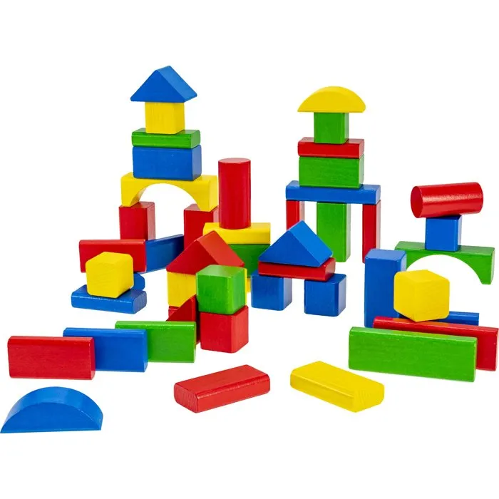 Heros HÉROES - Bloques de construcción de madera 100 piezas - Certificado FSC - A partir de 1 año