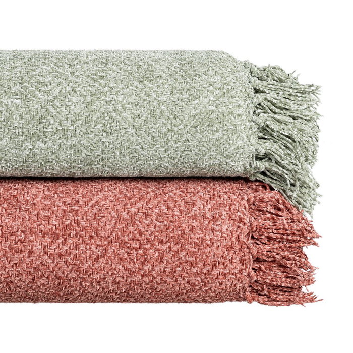 Plaid Verde Poliéster Textil/Hogar 125 X 150 cm Plaid Verde Poliéster Textil/Hogar 125 X 150 cm