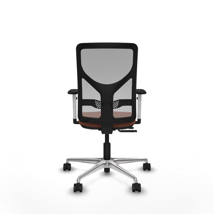 PIQUERAS Y CRESPO Silla de oficina Motilla con mecanismo Sincro/Traslack Marrón y Gris PIQUERAS Y CRESPO Silla de oficina Motilla con mecanismo Sincro/Traslack Marrón y Gris