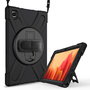 eSTUFF Funda Defender AUSTIN para Galaxy Tab A7 10.4 Negra, Protección Antigolpes con Correa y Soporte 360°, Sin Protector de Pantalla