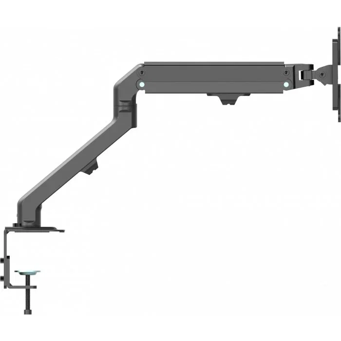 Vision VFM-DAD/4 Soporte doble para monitor de escritorio, 2 pantallas de 17" a 27", VESA 75x75/100x100, Negro