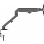 Vision VFM-DAD/4 Soporte doble para monitor de escritorio, 2 pantallas de 17" a 27", VESA 75x75/100x100, Negro