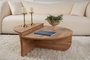 Nordure Mesa de Centro Atlantic Pine Pino Melamina 18mm Mesa Grande 90x30x60 cm Mesa Pequeña 85x35x30 cm