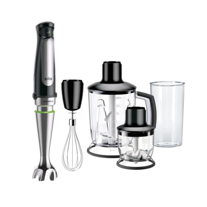 Braun MultiQuick 7 MQ 7045X Batidora de inmersión con Tecnología ActiveBlade, Negro y Acero inoxidable Braun MultiQuick 7 MQ 7045X Batidora de inmersión con Tecnología ActiveBlade, Negro y Acero inoxidable