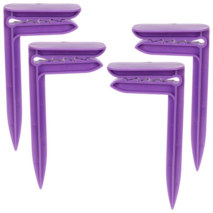 Jet Lag Juego De 4 Piquetas Para Toalla De Playa Colores Surtidos