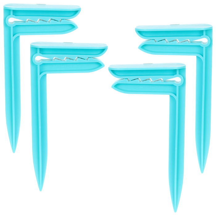 Jet Lag Juego De 4 Piquetas Para Toalla De Playa Colores Surtidos