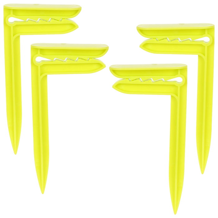 Jet Lag Juego De 4 Piquetas Para Toalla De Playa Colores Surtidos