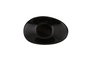 Hermia ST511006F650A000000MAYD200 Juego de Salseras de Cerámica Negro 6 Piezas
