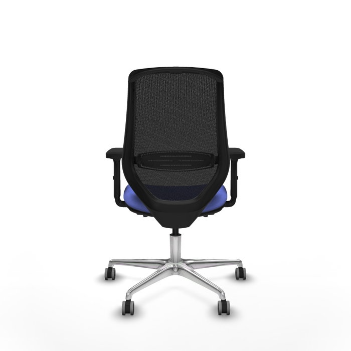 PIQUERAS Y CRESPO Silla de oficina Mardos con mecanismo Sincro/Traslack Azul claro