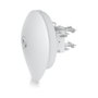 Ubiquiti UISP airFiber 60 XR AF60-XR - Puente WiFi Externo de Largo Alcance, Gigabit Ethernet, 4000m, Blanco, IPX6