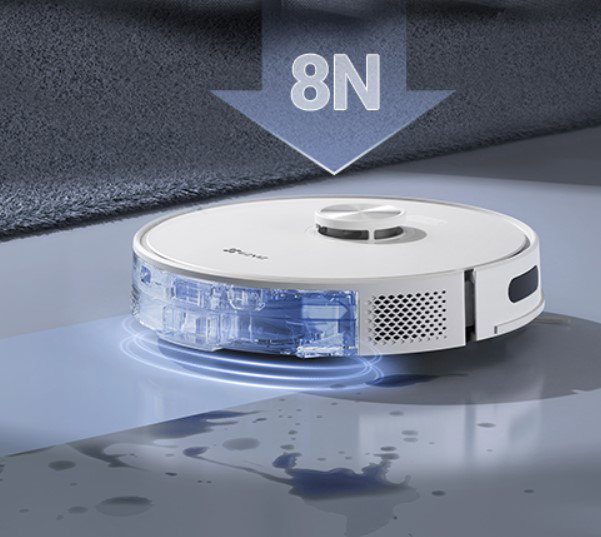 EZVIZ RE4 Robot inteligente aspirador y friegasuelos Beige