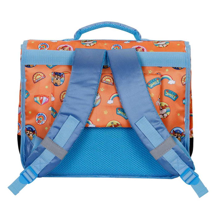 Paw Patrol La Patrulla Canina Mochila Cartable 2.0 Naranja con Placas Reflectantes y Bolsillo Cremallera