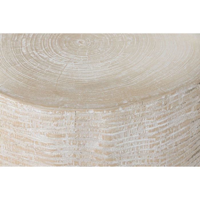 DKD Home Decor Mesita Auxiliar Madera Mungur Tallada DKD Home Decor Mesita Auxiliar Madera Mungur Tallada