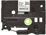 Brother TZe-FX231 Cinta Laminada Flexible 12mm Blanco/Negro