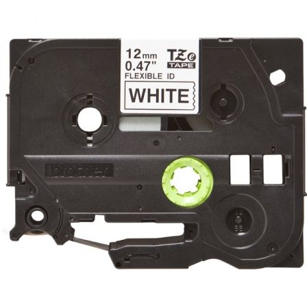 Brother TZe-FX231 Cinta Laminada Flexible 12mm Blanco/Negro Brother TZe-FX231 Cinta Laminada Flexible 12mm Blanco/Negro