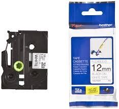 Brother TZe-FX231 Cinta Laminada Flexible 12mm Blanco/Negro Brother TZe-FX231 Cinta Laminada Flexible 12mm Blanco/Negro