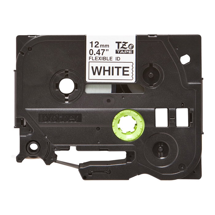 Brother TZe-FX231 Cinta Laminada Flexible 12mm Blanco/Negro Brother TZe-FX231 Cinta Laminada Flexible 12mm Blanco/Negro