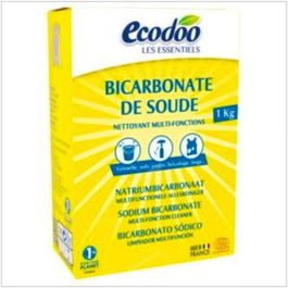 ECODOO Bicarbonato de Sodio 1Kg Eco Certificado Limpieza Hogar Natural Biodegradable