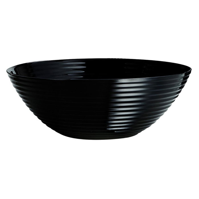 Ensaladera Vidrio Harena Negro Luminarc 27 cm Ensaladera Vidrio Harena Negro Luminarc 27 cm