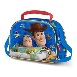 Karactermania Toy Story Merendero 3D Friends Porta Alimentos Infantil Isotérmico Azul 20x26x10cm