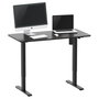 Equip Escritorio Ergonómico Eléctrico ERGO 120x60 cm Negro