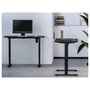 Equip Escritorio Ergonómico Eléctrico ERGO 120x60 cm Negro