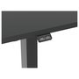 Equip Escritorio Ergonómico Eléctrico ERGO 120x60 cm Negro