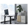 Equip Escritorio Ergonómico Eléctrico ERGO 120x60 cm Negro