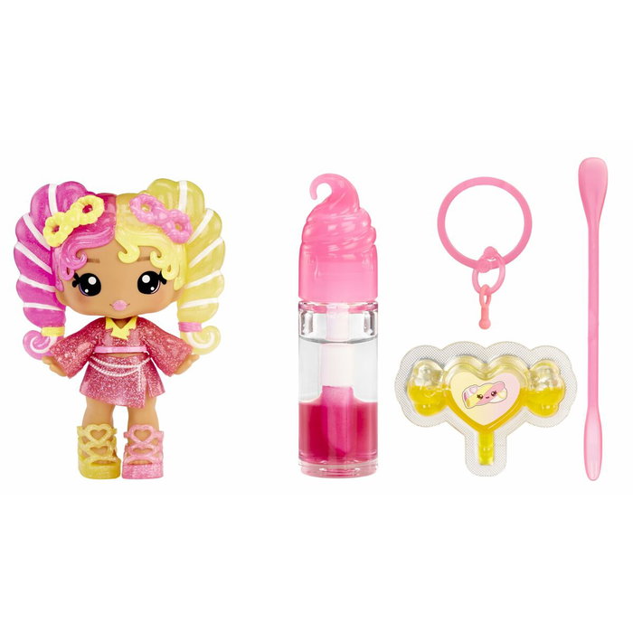 Yummiland Muñeca de brillo labial Mila Mallows - Combo de cambio de color Yummiland Muñeca de brillo labial Mila Mallows - Combo de cambio de color