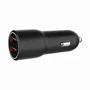 Gembird TA-UC-A2QC36-CAR-01 Cargador Rápido para Coche con 2 Puertos USB, Quick Charge 3.0, 36 W, Negro