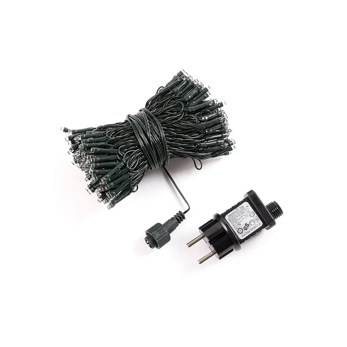 HO Guirnalda LED Exterior IP65 20 Metros RGB con Mando, 8 Modos de Iluminación - Ref: HO-XMAS-071-IP65-20M-RGB