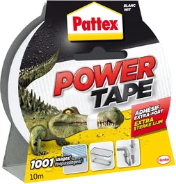 Pattex Power tape adhesivo super fuerte Blanco 10 m