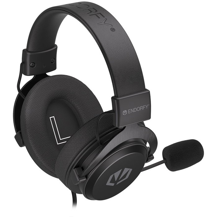 ENDORFY VIRO Infra Auriculares Diadema Alámbricos 3.5mm para Música/Uso Diario, Supraaurales con Micrófono Desmontable, Negro ENDORFY VIRO Infra Auriculares Diadema Alámbricos 3.5mm para Música/Uso Diario, Supraaurales con Micrófono Desmontable, Negro